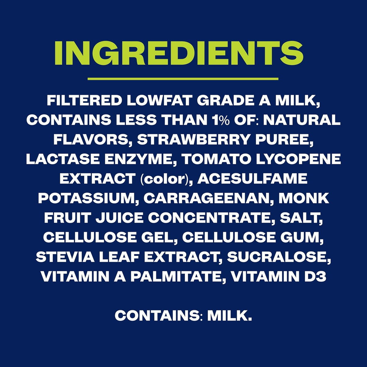 Strawberry High-Protein Milk Shake, 14 oz, 12 Pack