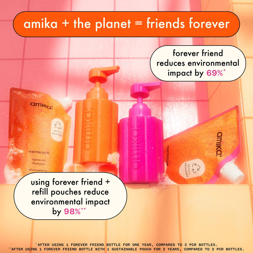 Refillable Conditioner Bottle And Repair Conditioner Pouch
