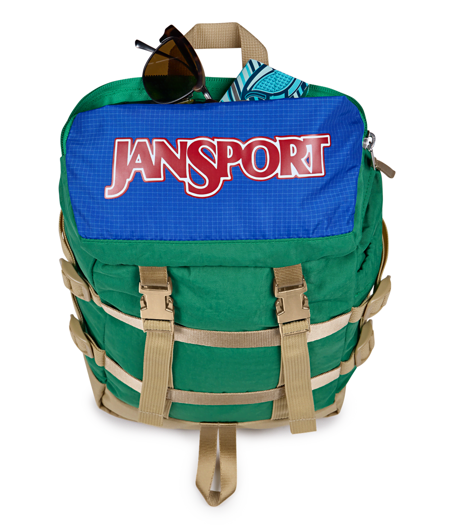 Recycled Nylon Mini Backpack - Smokey Grit