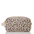 Structured Toiletry Bag - Leopard Print