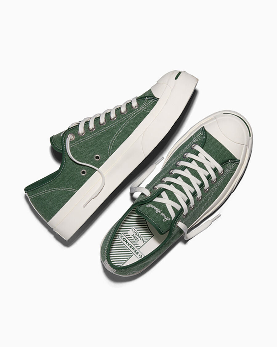 Coated Canvas Low-Top Tennis Sneaker