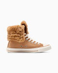 Women's Suede Fold-Over High-Top Boot