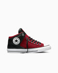 Color-Block Canvas Mid Top Sneaker