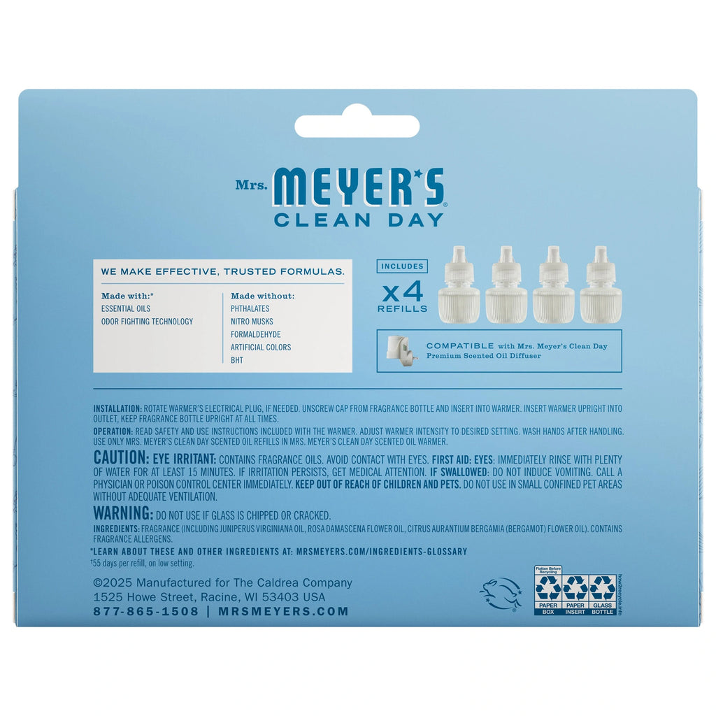 Plug-In Scented Oil Refills - 4 Pack