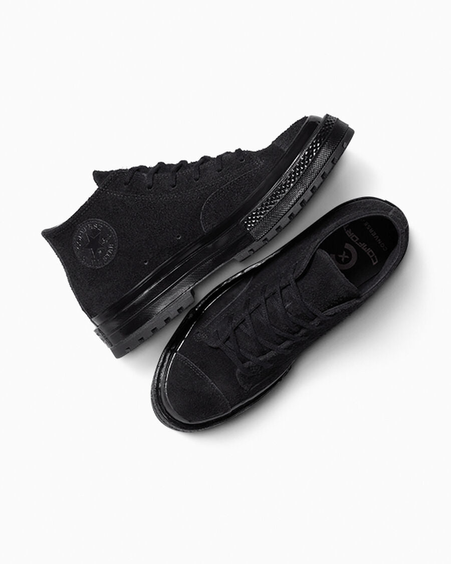 Unisex Suede Mid-Top Derby Shoe
