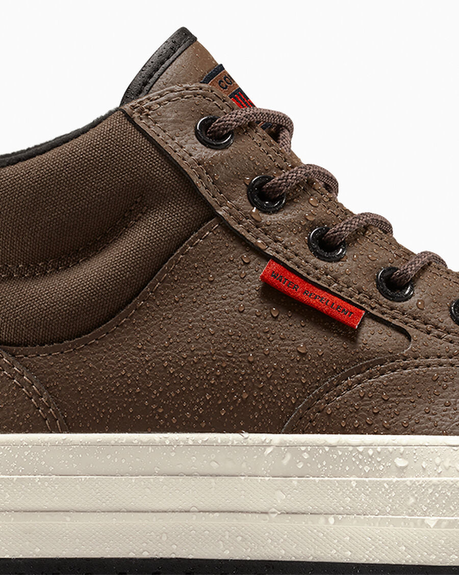 Water-Repellent Fleece-Lined Mid Boot - Grounded/Black/By The Campfire
