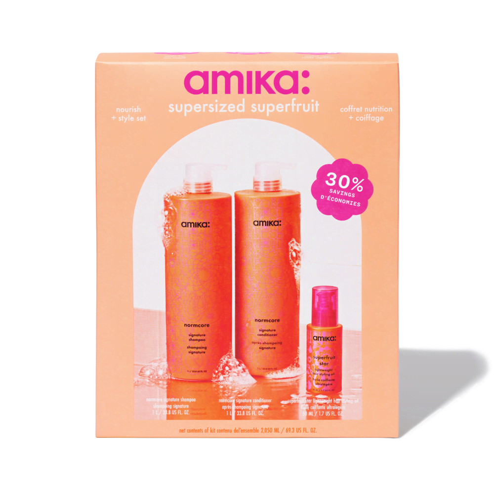 Jumbo Nourishing Shampoo Conditioner And Hair Oil Set