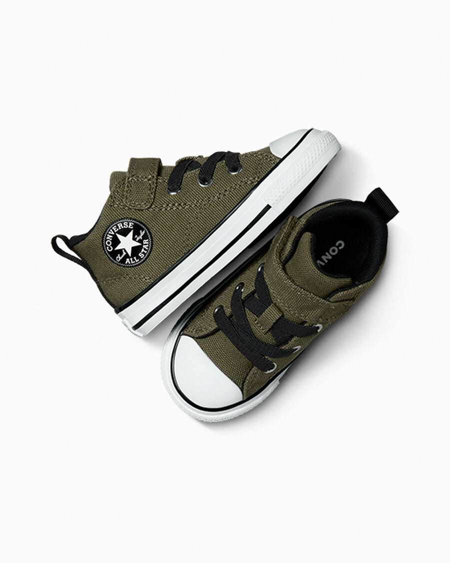 Toddler Canvas Strap Mid Top Shoe
