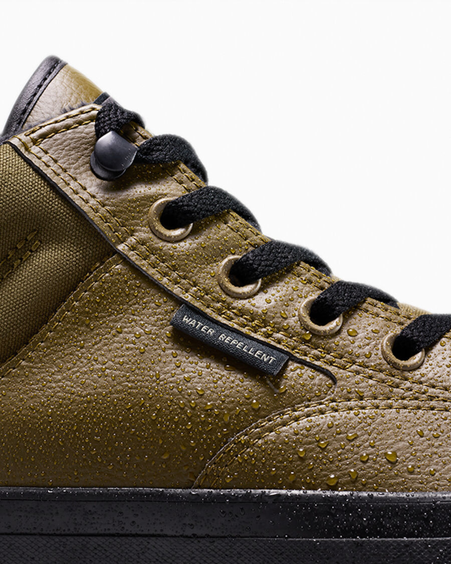 Water-Repellent Fleece-Lined Mid Boot - Surplus Olive/Black