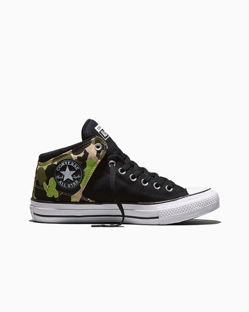 Camo Canvas Mid Top Sneaker