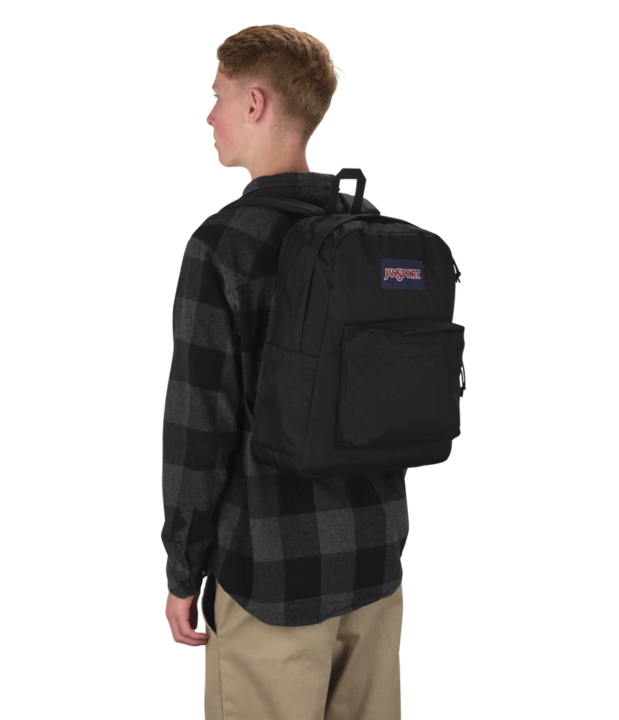Three-Piece Backpack And Lunch Bag Set - Black