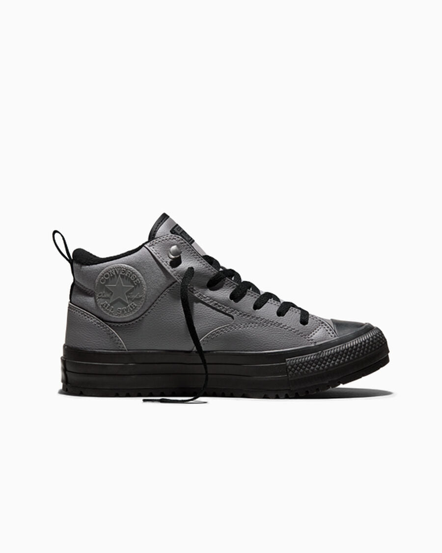 Water-Repellent Mid-Top Boot - Darker Grey/Black/Black