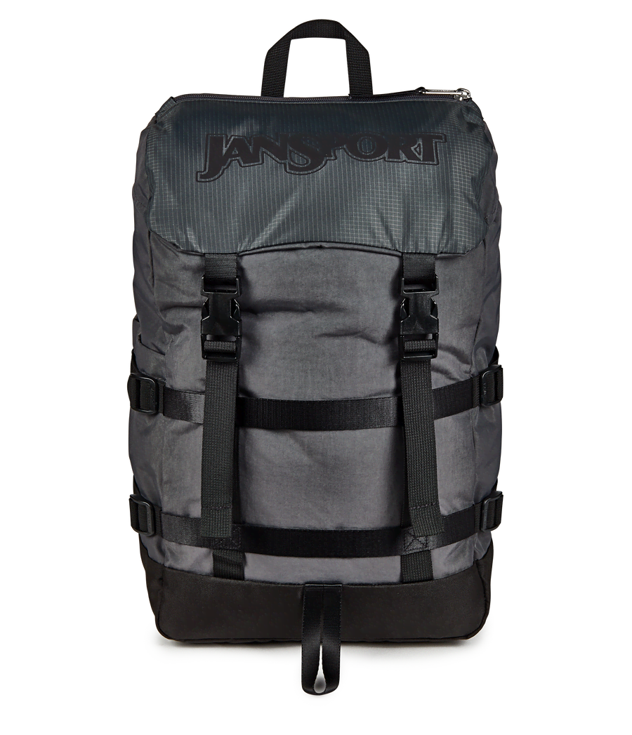Recycled Polyester Laptop Backpack - Black
