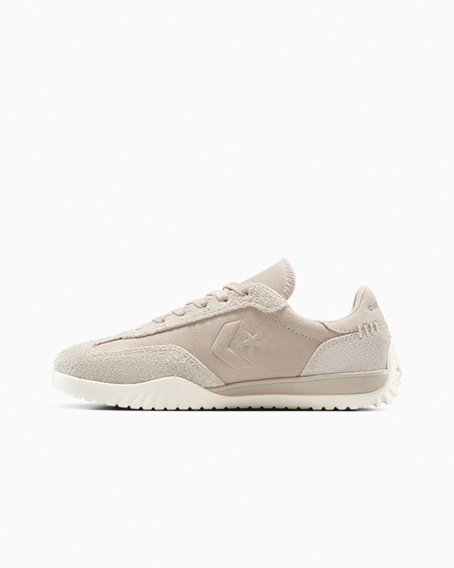 Suede Low Top Sneaker - Papyrus - Papyrus/Papyrus/Egret