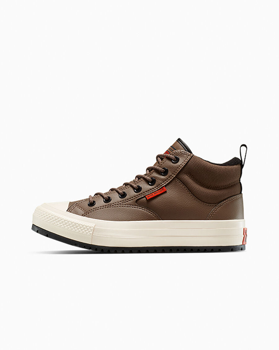 Water-Repellent Fleece-Lined Mid Boot - Grounded/Black/By The Campfire