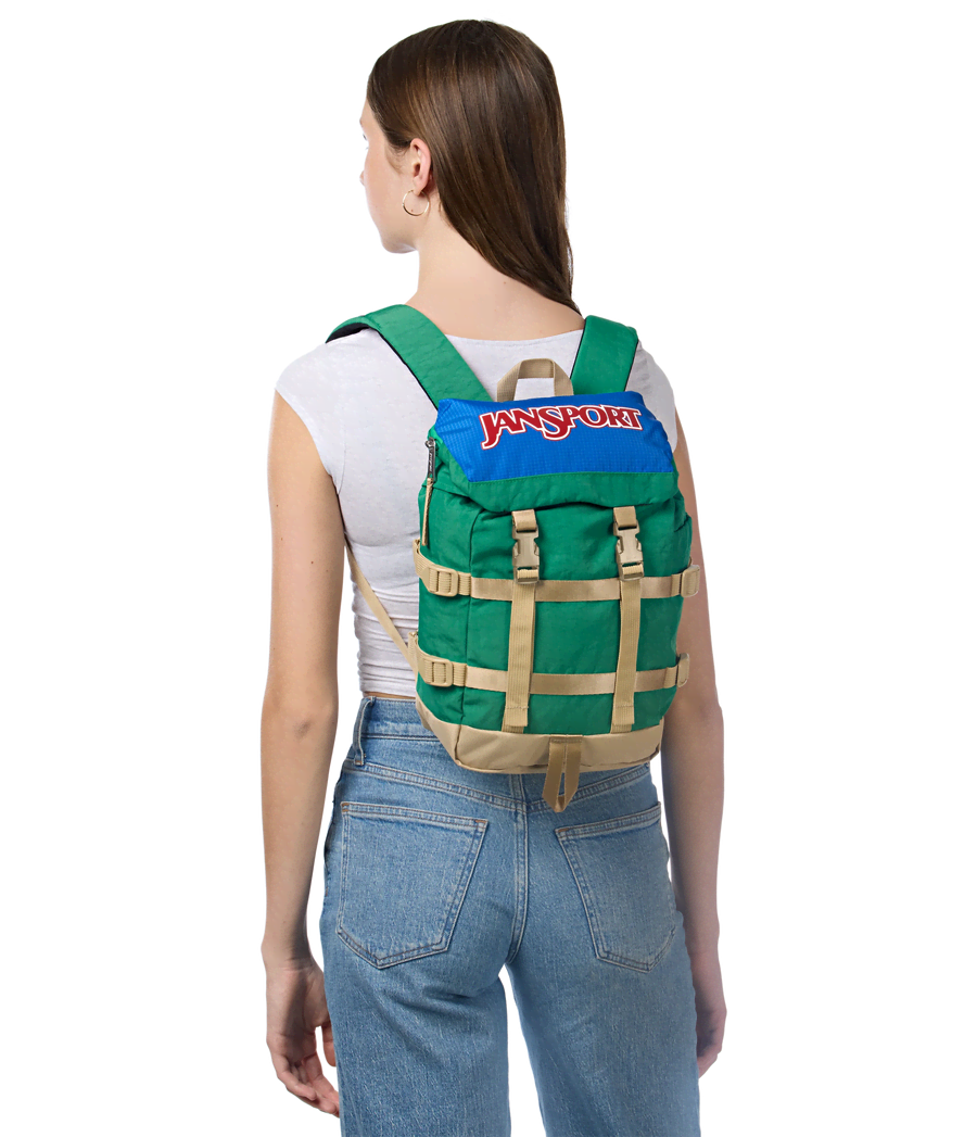 Recycled Nylon Mini Backpack - Smokey Grit