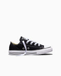 Kids Canvas Low-Top Sneaker - Multiple Colors - Black