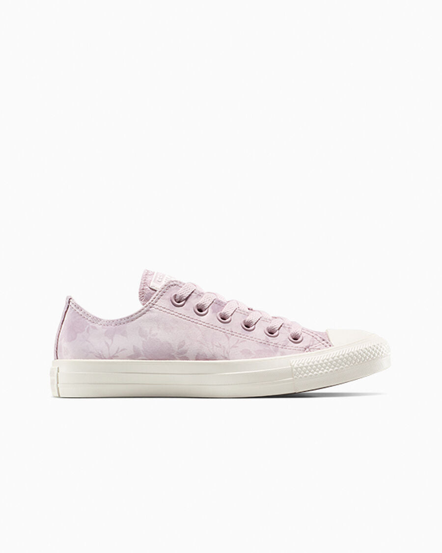 Floral Satin Low Top Sneaker