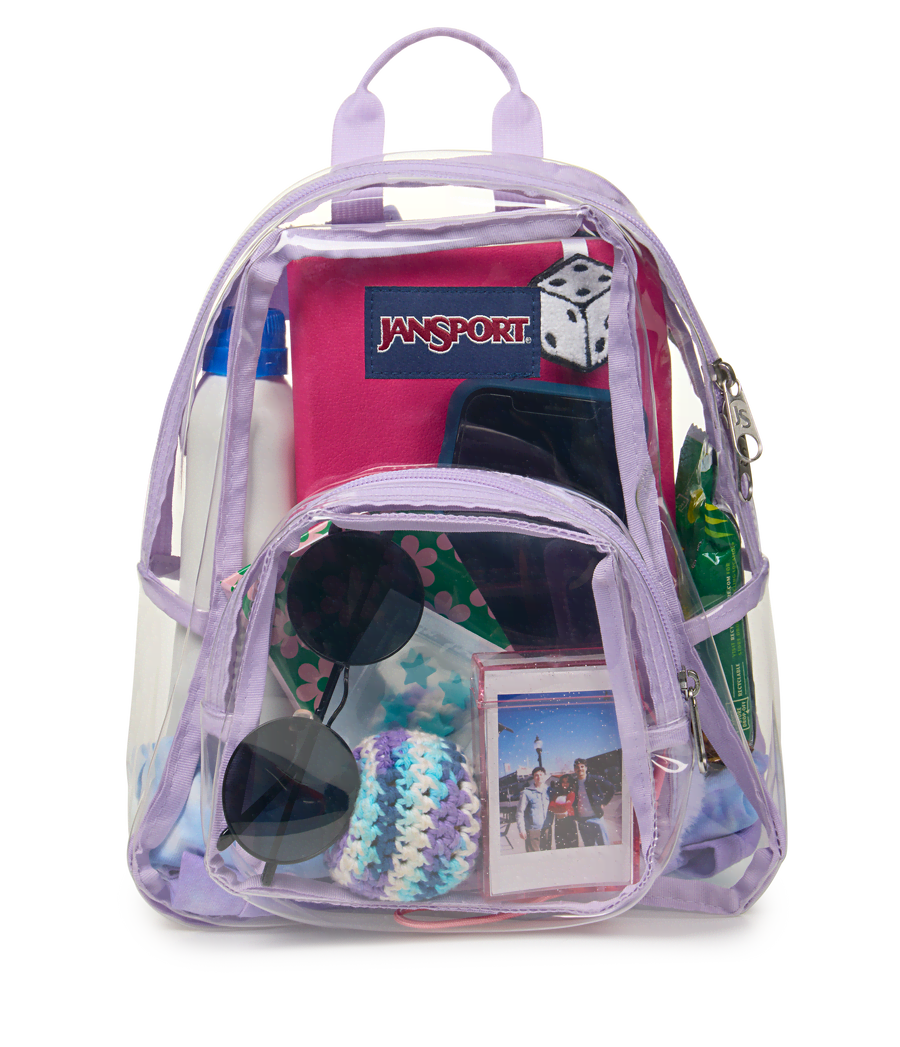 Clear Mini Backpack - Citron Lime