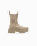 Women's Leather Lug Sole Chelsea Boot - Black - Vintage Cargo/Vintage Cargo
