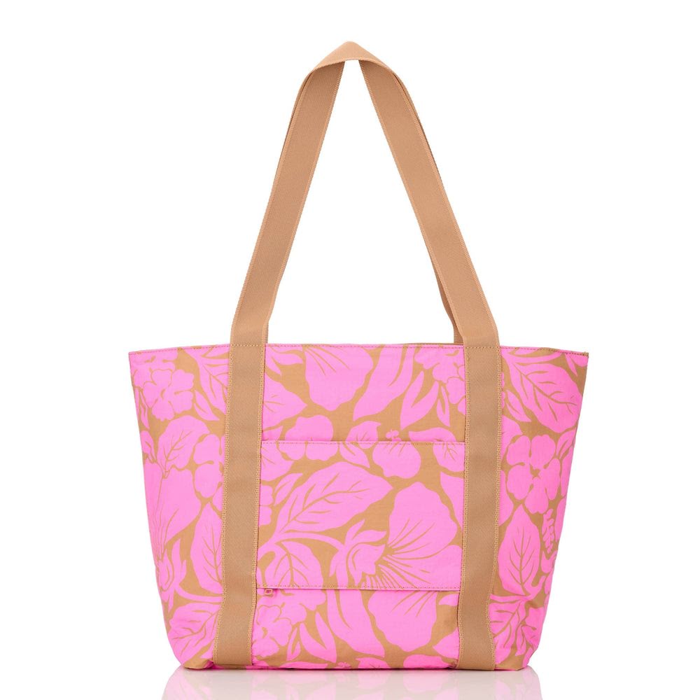 Ripstop Nylon Zip Tote - Patterned