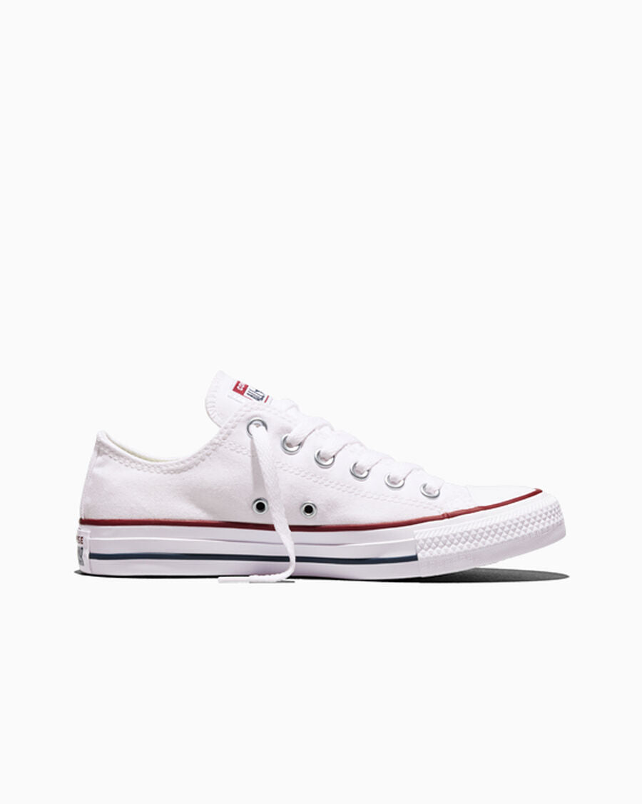 Canvas Low-Top Sneaker - Multiple Colors - Optical White