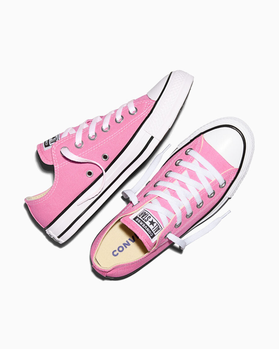 Canvas Low-Top Sneaker - Multiple Colors - Pink