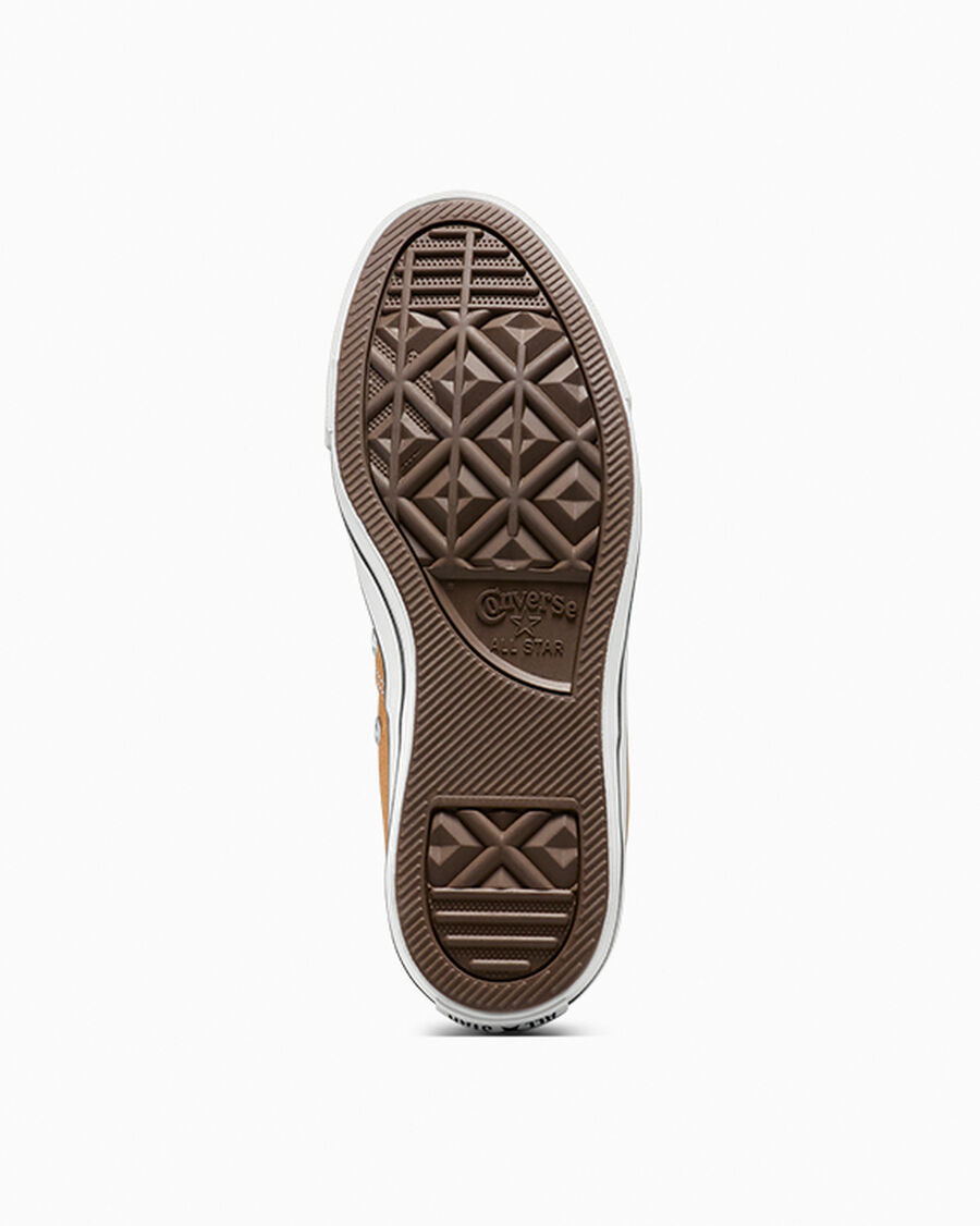 Women's Canvas Mid Top Sneaker - Incensed Brown/White/Black