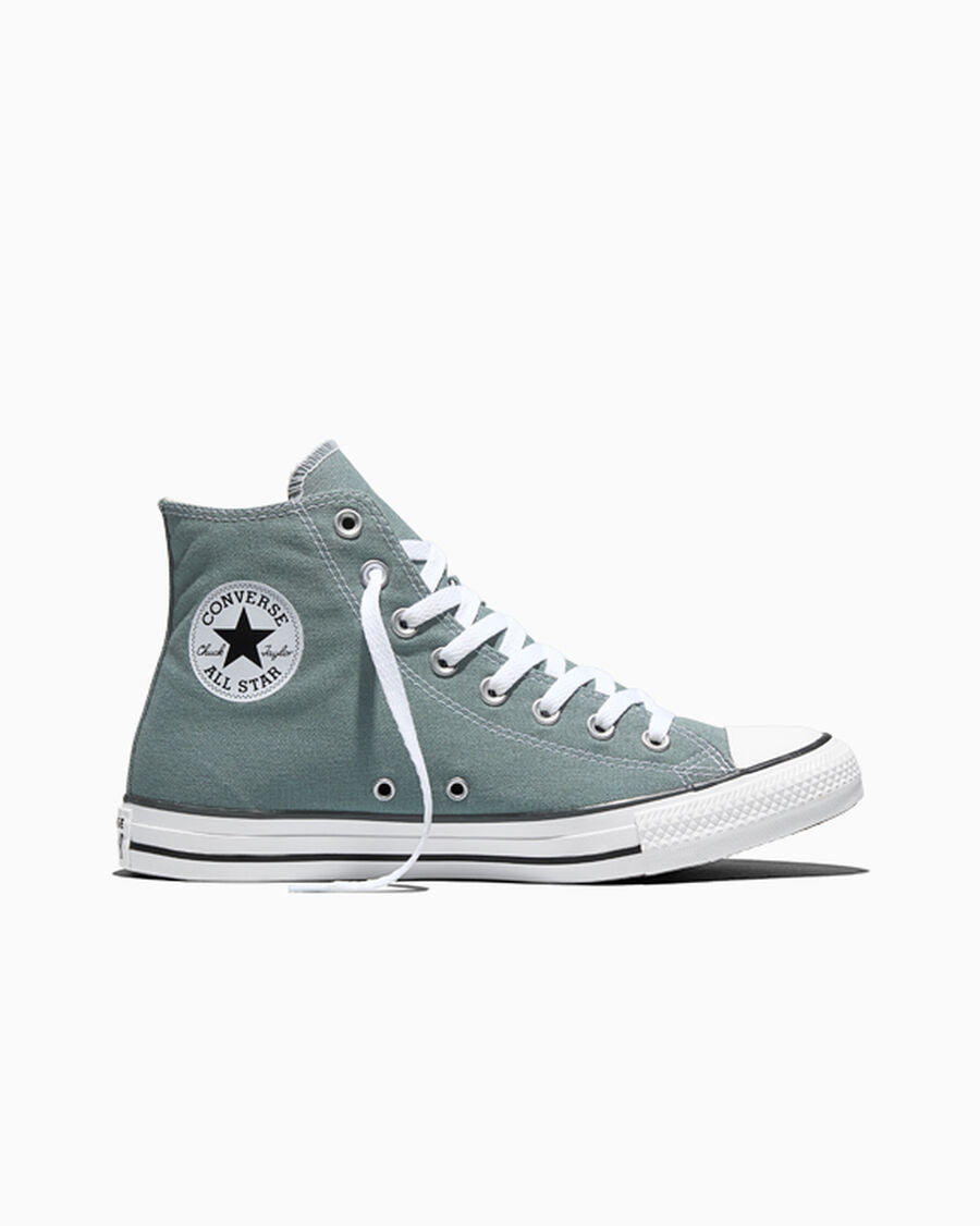 Canvas High-Top Sneaker - Multiple Colors - Mineral Brew Grey