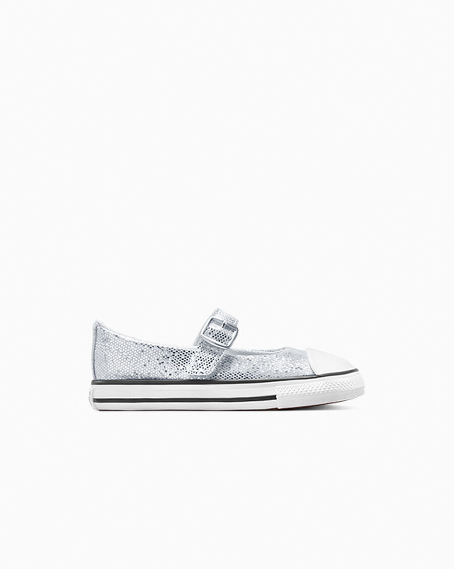 Glitter Easy-On Mary Jane Toddler Shoe