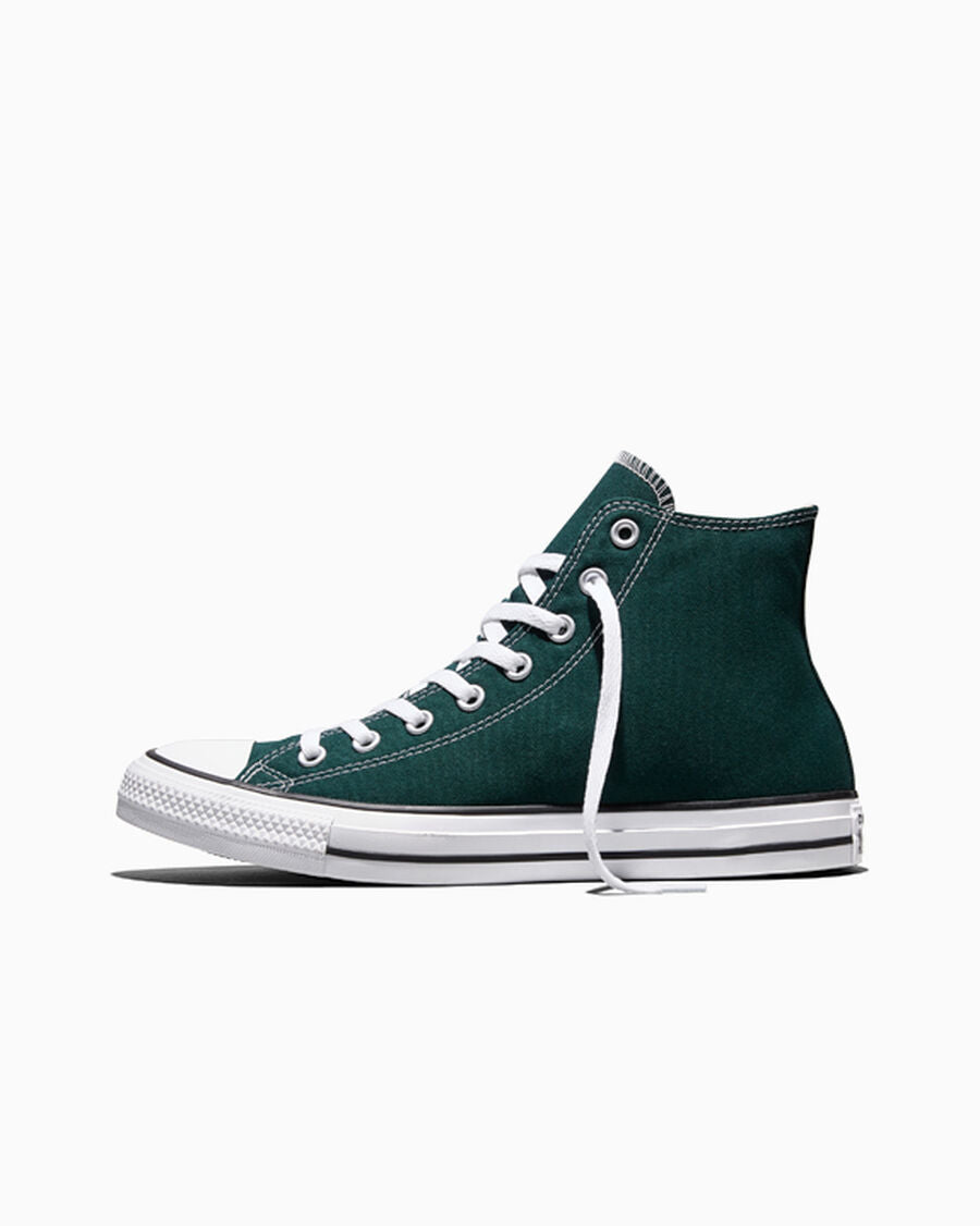 Canvas High-Top Sneaker - Multiple Colors - Steely Pine