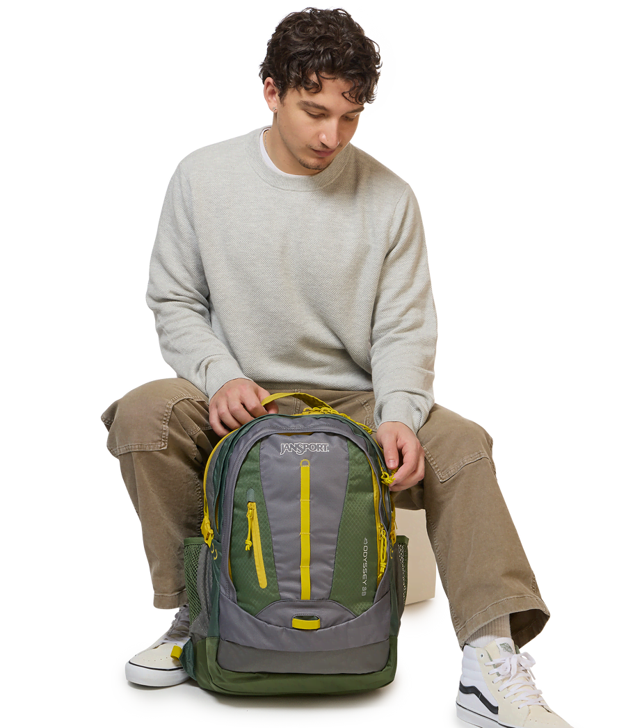 Laptop Hiking Backpack - Navy