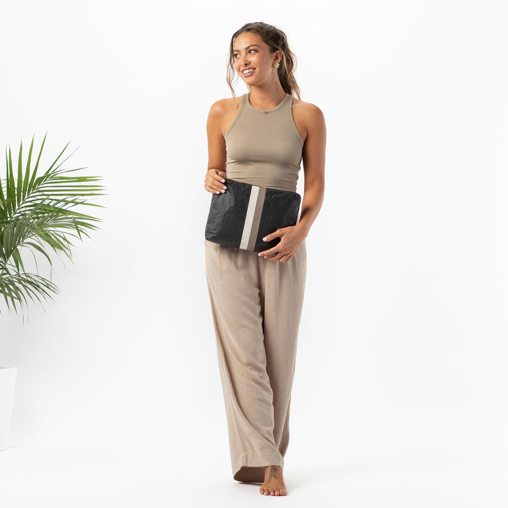 Medium Splash-Resistant Pouch - Stripe