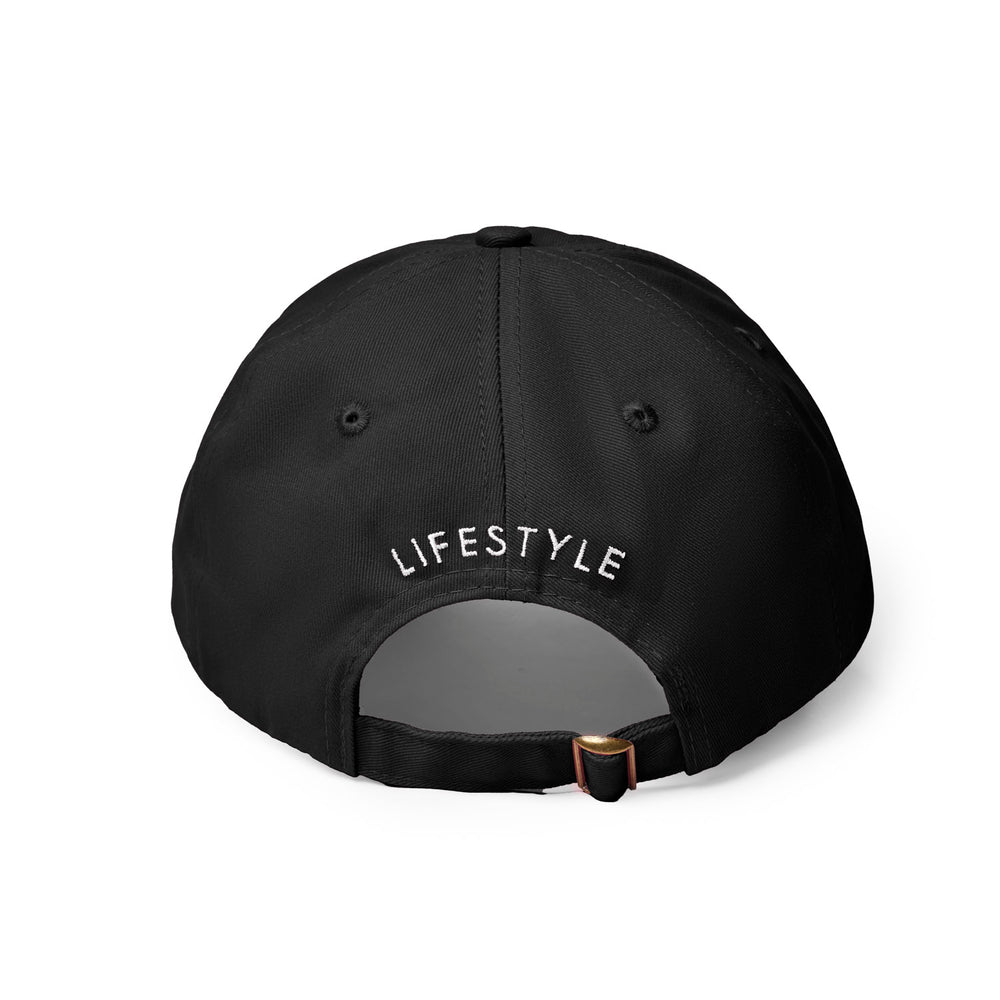 Adjustable Cotton Baseball Cap - Black