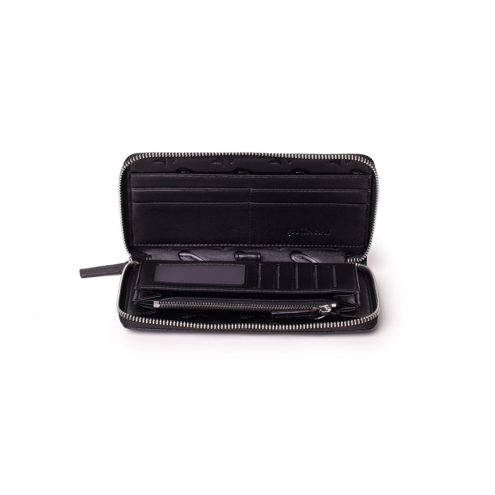 Vegan Leather Wallet - Black