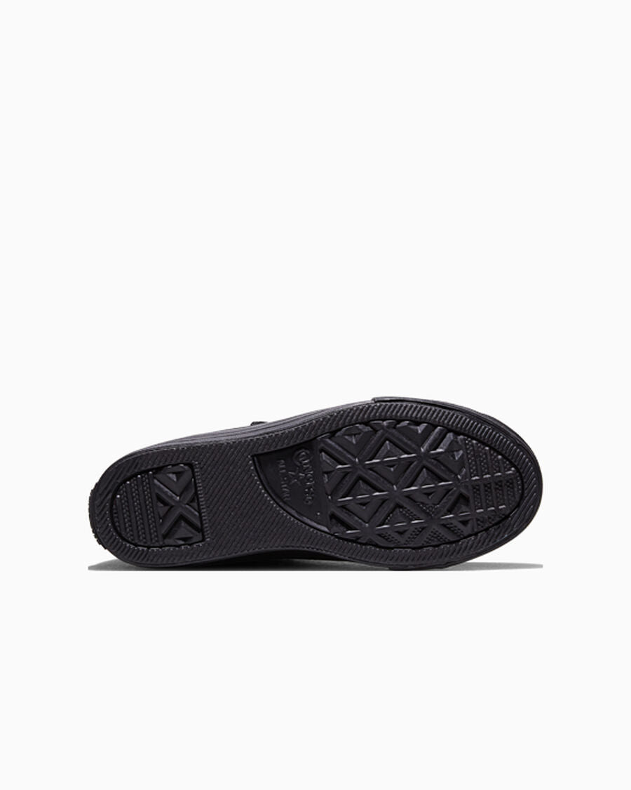 Kids Canvas High-Top Sneaker - Multiple Colors - Black Monochrome