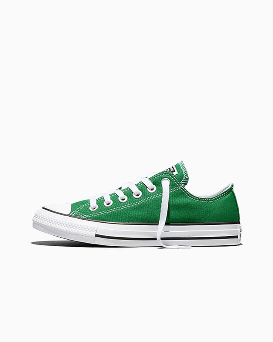 Canvas Low-Top Sneaker - Multiple Colors - Amazon Green