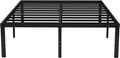 EMODA Queen 18 Inch Heavy Duty Metal Platform Bed Frame - No Box Spring Needed