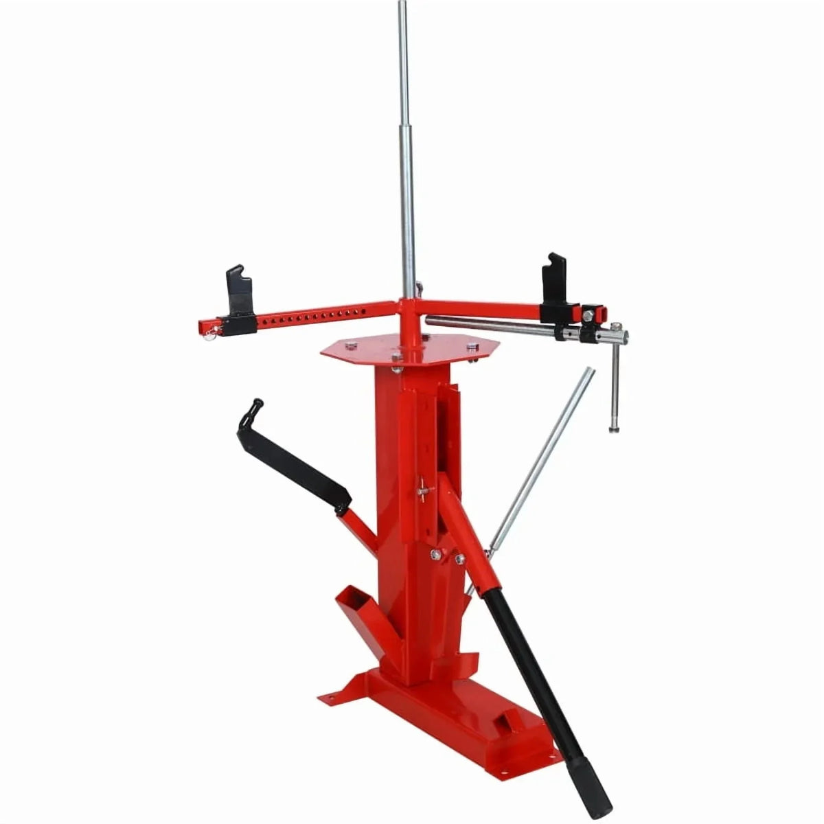 Manual Tire Changer With Bead Breaker, Steel, 4 in to 21 in