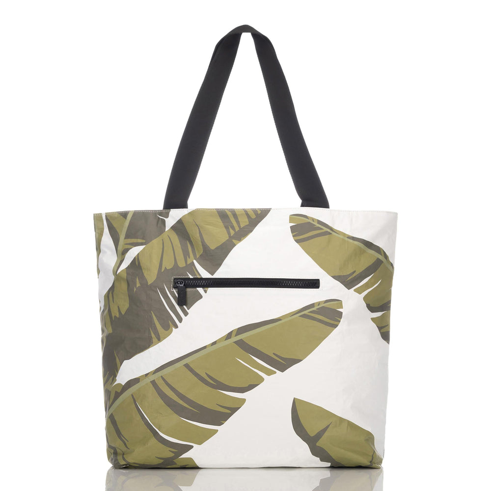 Expandable Tote Bag - Palm Print