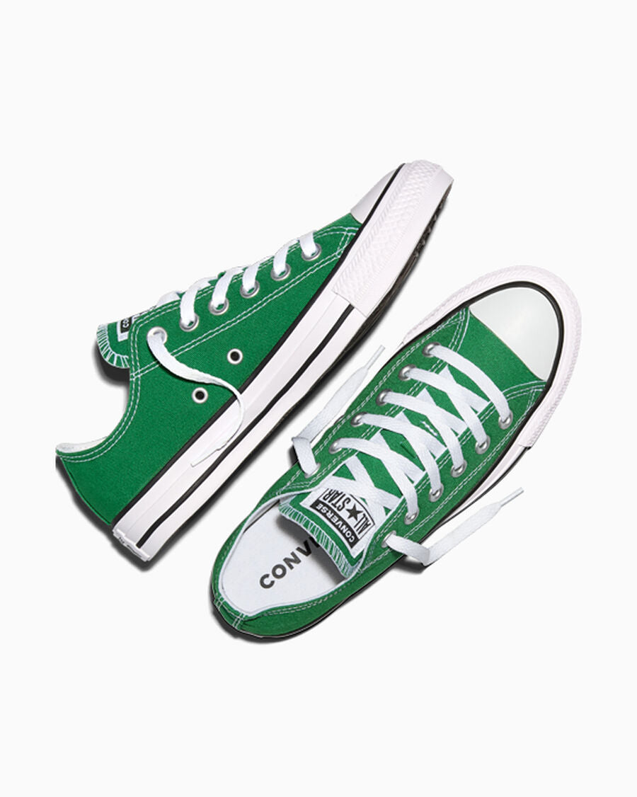 Canvas Low-Top Sneaker - Multiple Colors - Amazon Green