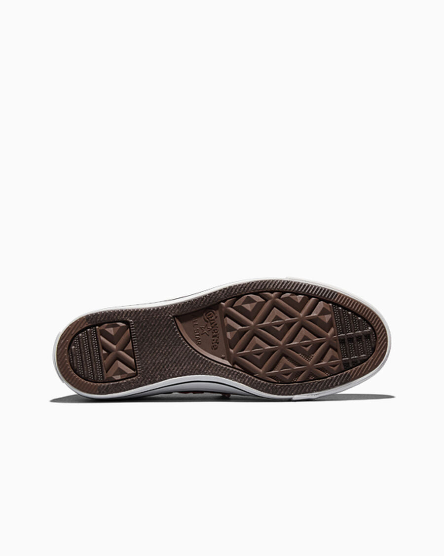 Canvas Slip-On Low Top Sneaker - Black - Varsity Red