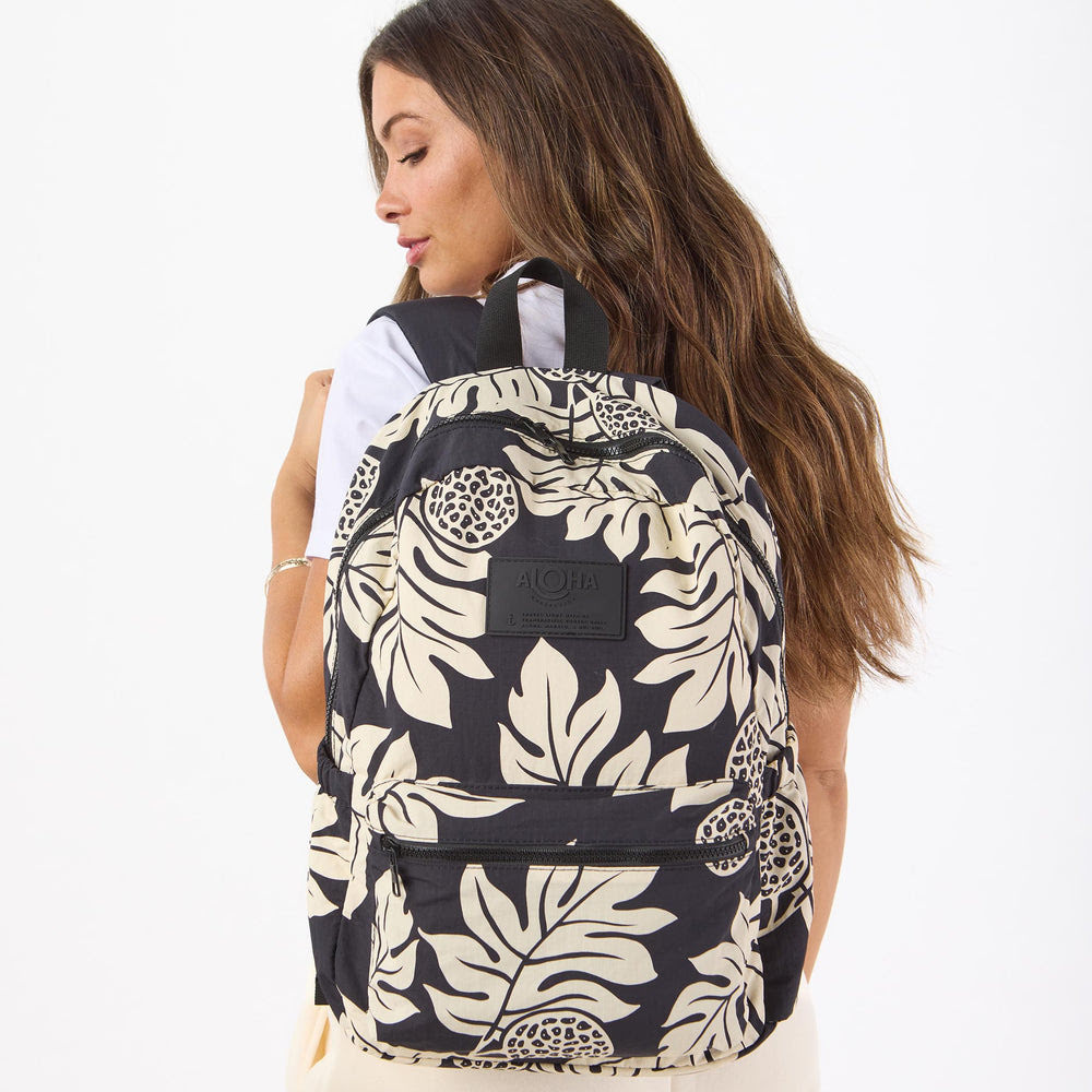 Ripstop Nylon Laptop Backpack - Printed