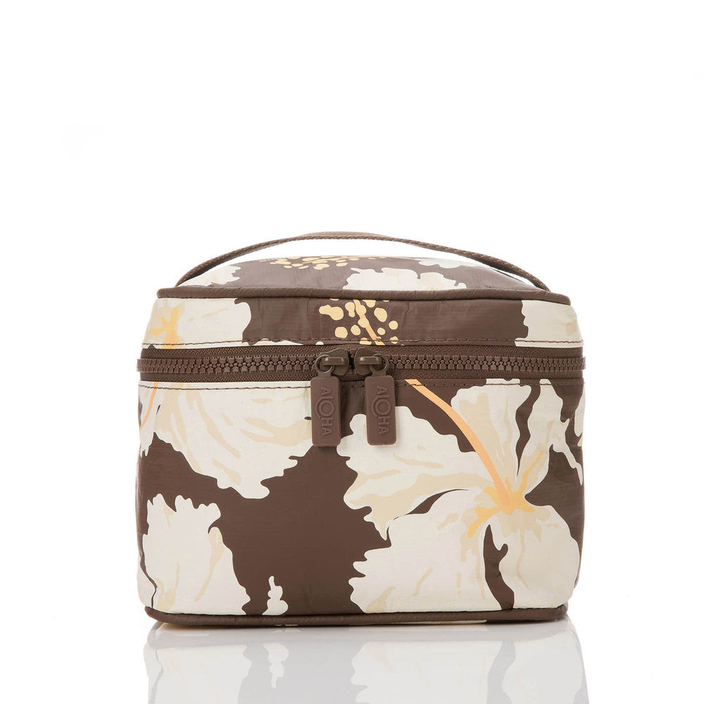 Handled Splash-Resistant Toiletry Bag - Floral