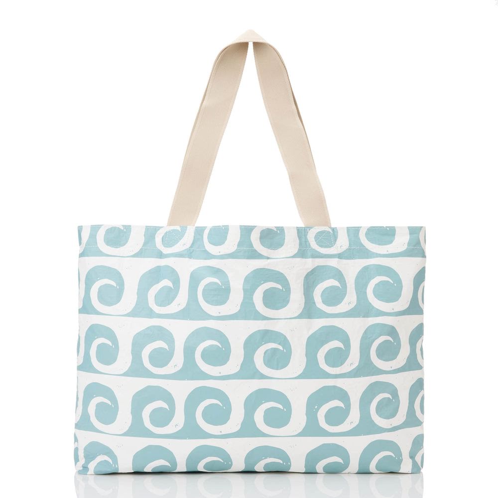 Reversible Nylon Tote - Floral