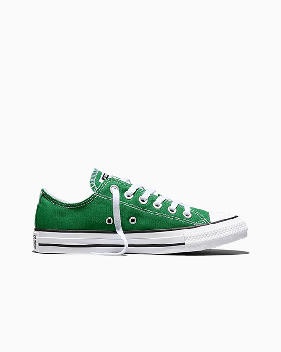 Canvas Low-Top Sneaker - Multiple Colors - Amazon Green
