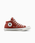 Women's Canvas Mid Top Sneaker - Rottin Apple Red/White/Black