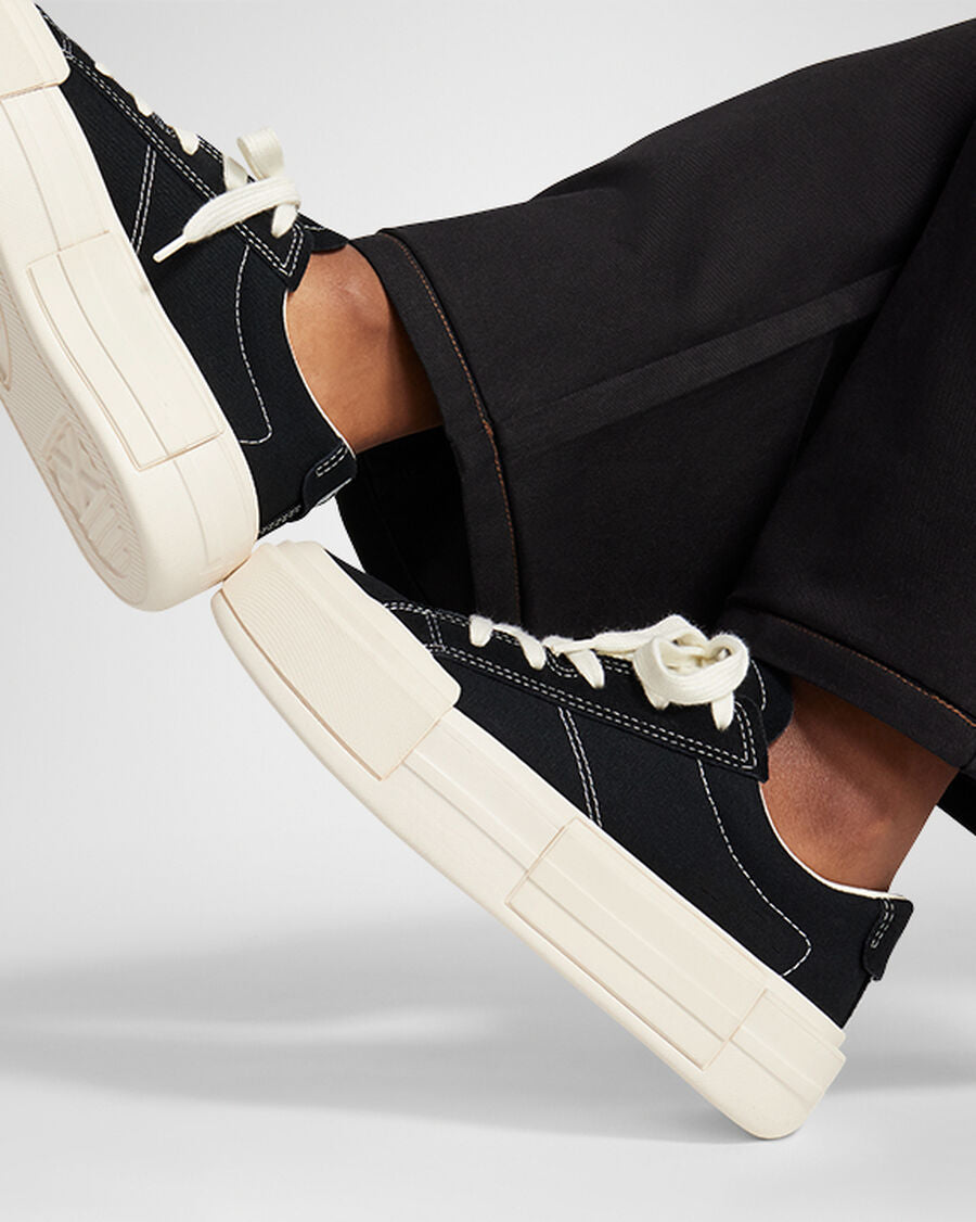 Canvas And Suede Low-Top Sneaker