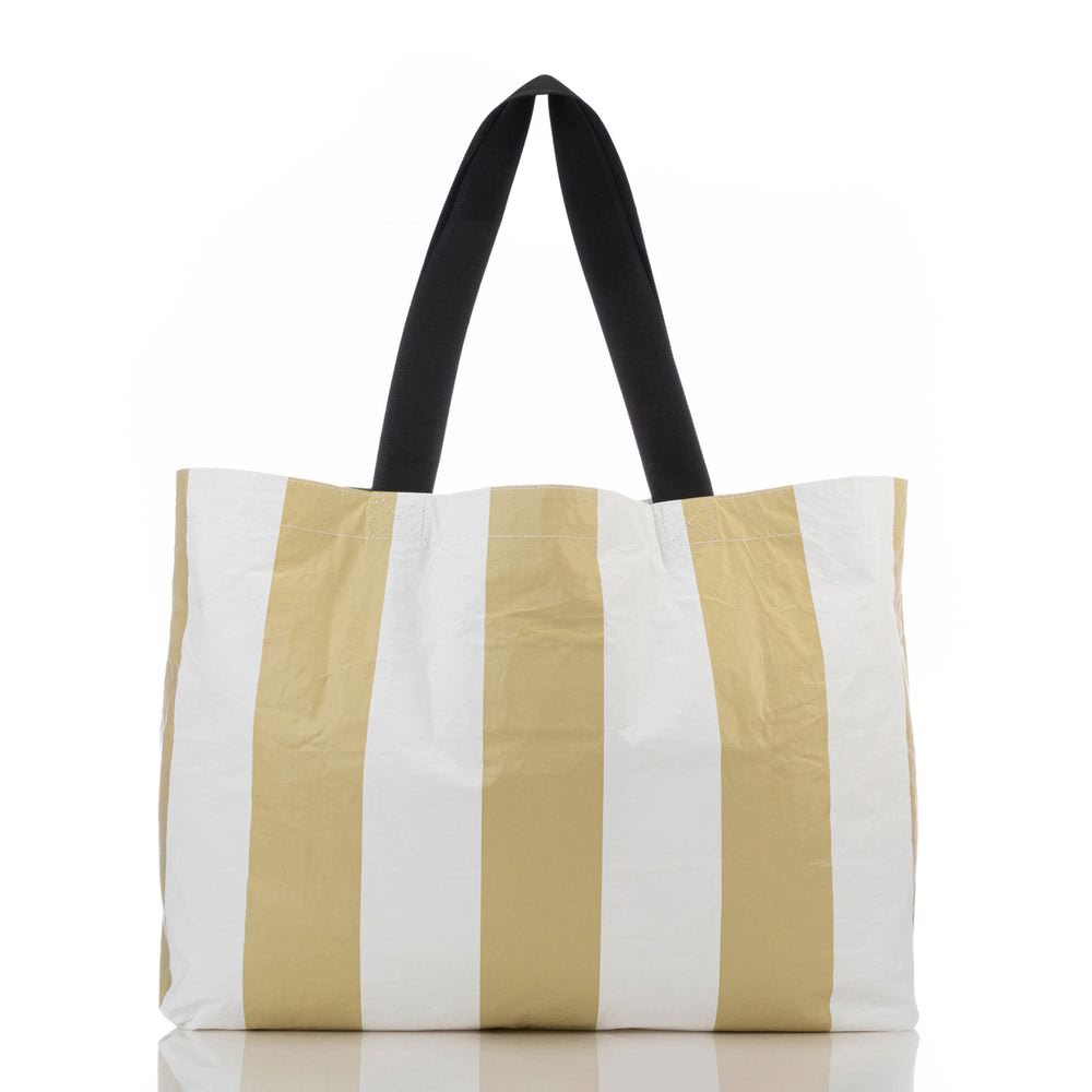 Reversible Nylon Tote - Leaf Print