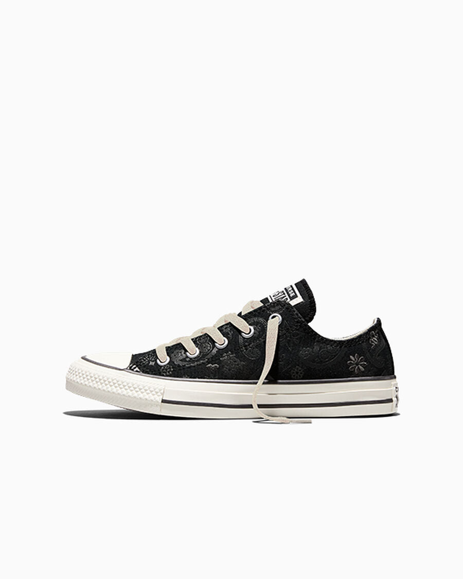 Kids Paisley Canvas Low Top Sneaker